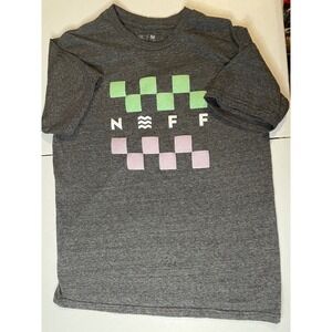 Neff Graphic T Shirt Gray Size M Skate Streetwear